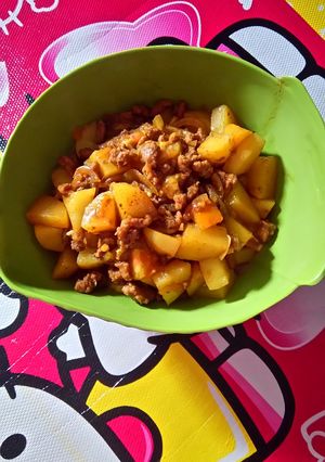 Foto resep Semur Daging Cincang Kentang
