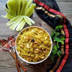 A picture of Pudina Rice.