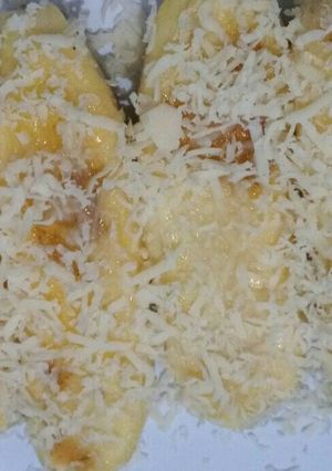 Foto resep Pisang mentega susu keju