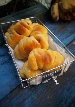 Foto resep Roti Manis Isi Pisang