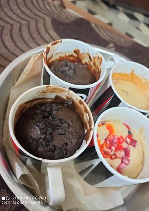 मग केक इन तंदूर (Mug cake in Tandoor recipe in Hindi) रेसिपी मुख्य फोटो
