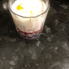 A picture of Rose falooda Homemade lockdown cooking.