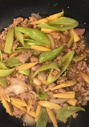 รูปของ ผัดพริกหยวกหมูสับ 🌶🧄