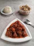 460. Chicken Karage Saus Bolognaise (Frozen)