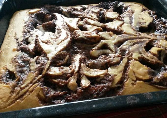 Amerikai fahéjas süti (Cinnamon Roll Cake) recept foto
