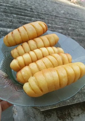 Foto resep Roti Goreng isi pisang coklat