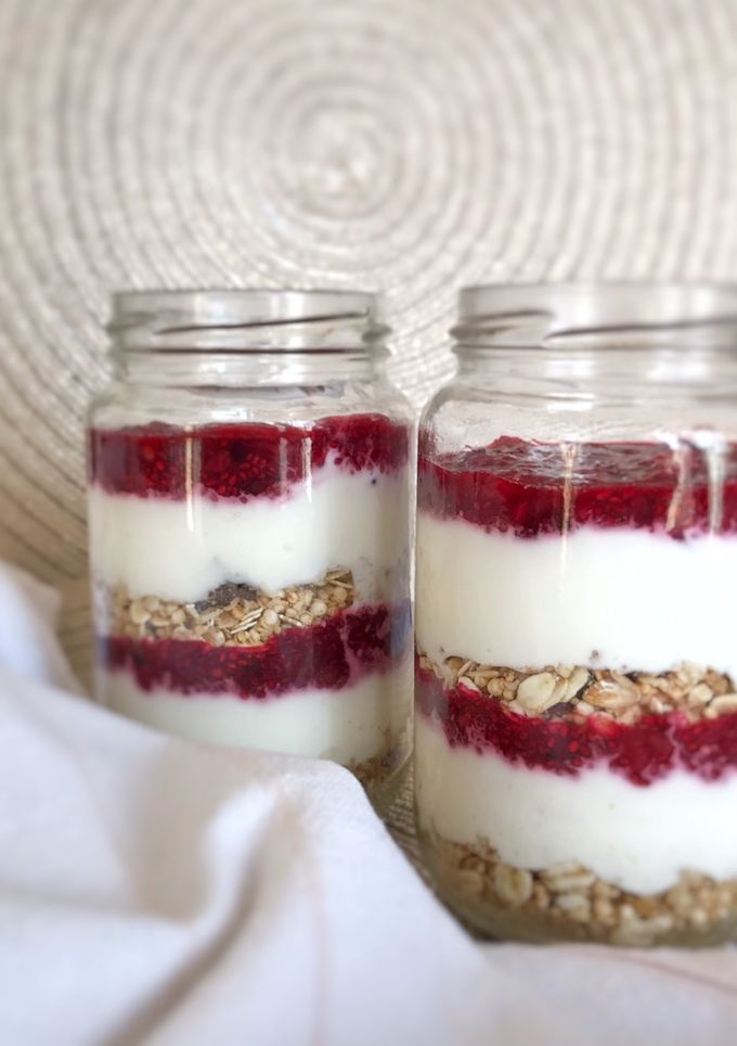 Una foto de Vasitos al estilo cheesecake🍓