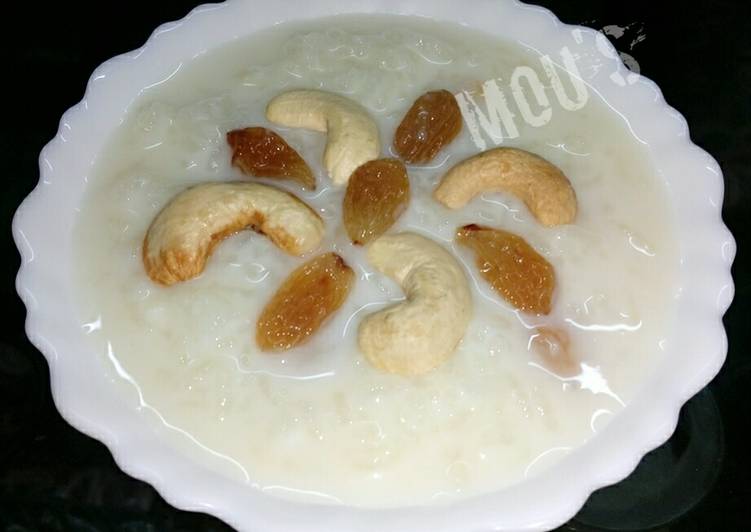 Steps to Make Quick Bengali chaler payesh