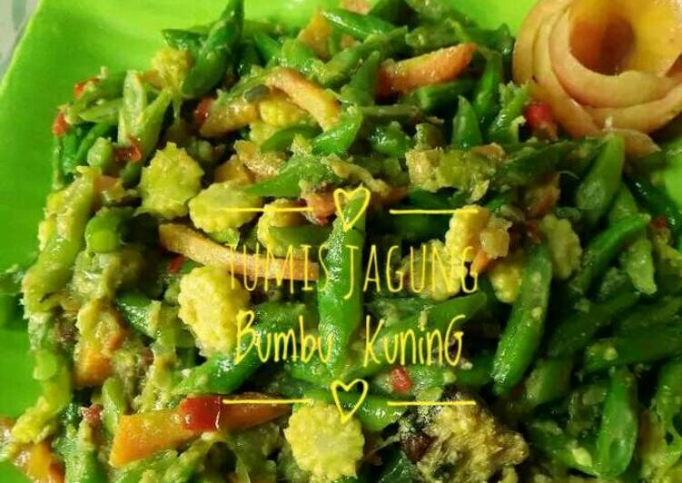  Resep  Buncis jagung  bumbu  kuning yummmy oleh Aning Han 