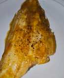 Lenguado en salsa de naranja