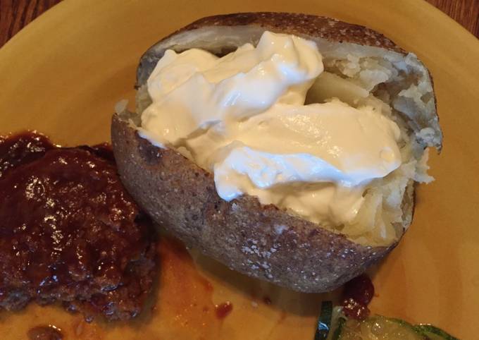 Perfect baked potato