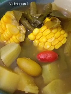 Foto resep Sayur asem tidak pedas