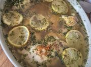 Une photo de filet poulet four vapeur