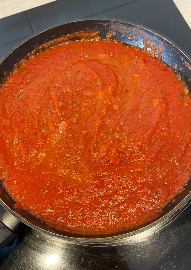 Una foto de Salsa marinara