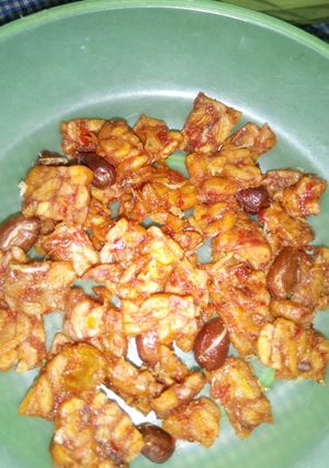 Foto resep Kering tempe kacang