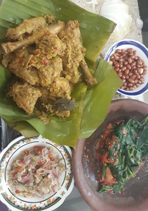 Foto resep Ayam Betutu Khas Gilimanuk versi komplit
