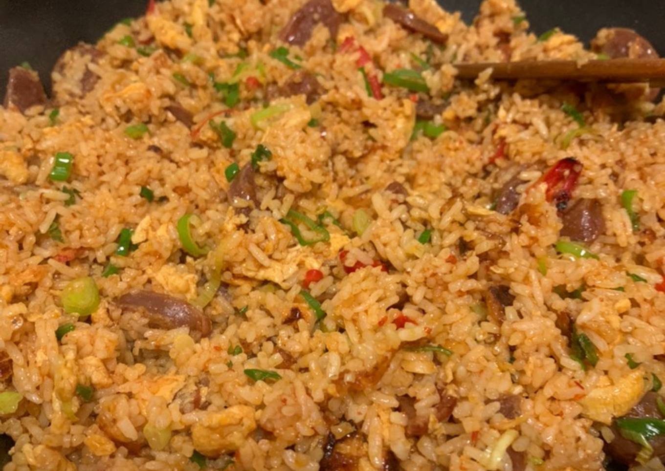 Nasgor Lup chong dan Telur (Resep No.102)