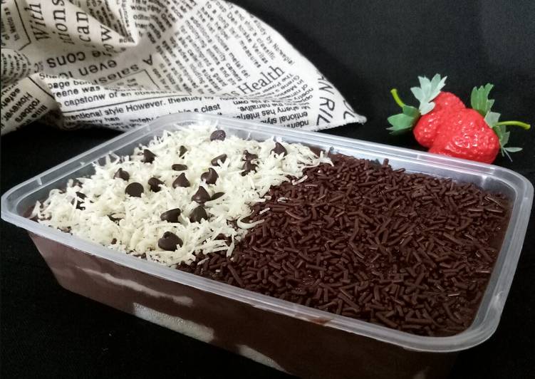 Resep Choco cheese dessert box yang Sedap