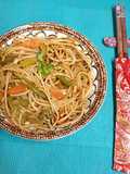 Healthy Bowl 🥣 of Schezwan Style Millet Noodles