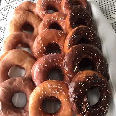 Easy Glazed Donuts#myfavouriterecipe A picture of Easy Glazed Donuts#myfavouriterecipe.