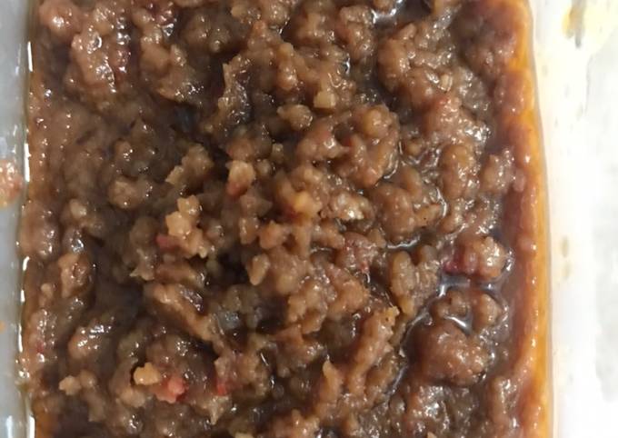 Resep Bumbu kacang untuk cilok, siomay, batagor yang Enak