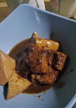Foto resep Semur daging dan tahu