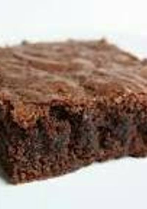 Una foto de Brownie de cacao