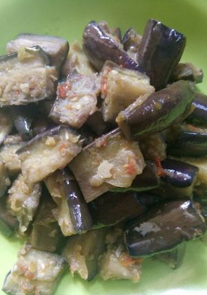 Foto resep Sambal Terong ungu ala anak kost
