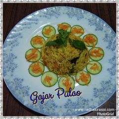 Gajar Pulao A picture of Gajar Pulao.