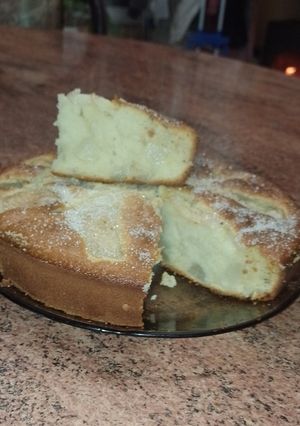 Una foto de Torta de pera