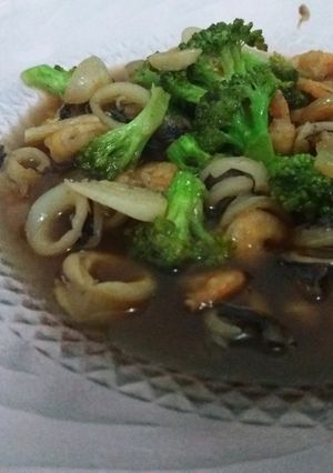 Foto resep Oseng seafood
