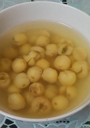 Hình của món Chè hạt sen.