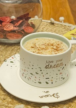 صورة لوصفة حليب الشتاء الساخن