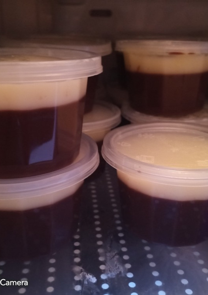 Foto resep Puding coklat Vla Susu