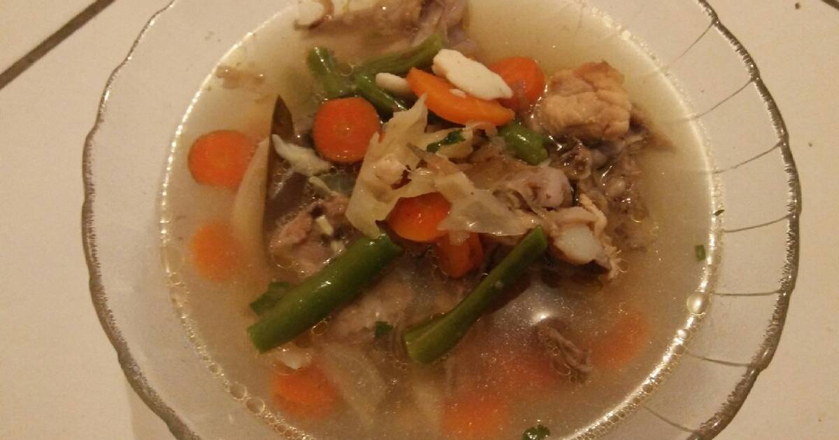 Resep Sop Ayam Pak Min Klaten Kerongkongan Oleh Ratih Cookpad