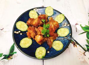 Hình của món Sườn Non Ram Chua Ngọt.