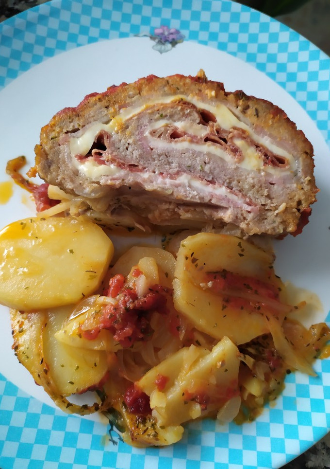 Una foto de Rollito de carne