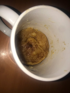 Una foto de Mug cake de vainilla