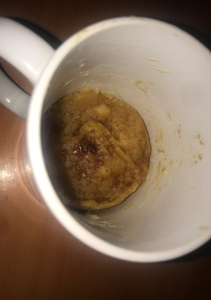 Una foto de Mug cake de vainilla