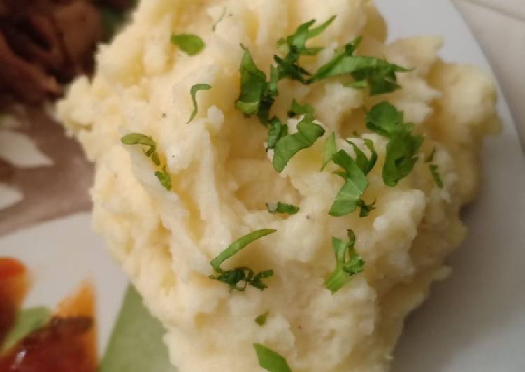 Resep Mashed Potatoes yang sangat mudah dan simple Anti Gagal