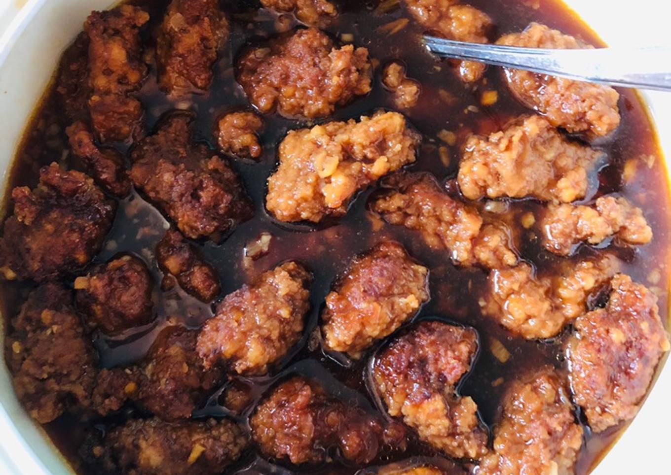 Daging Babi Goreng Saus Madu