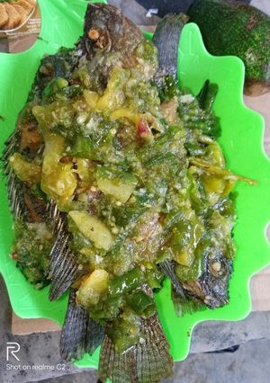 Foto resep Ikan nila sambal ijo