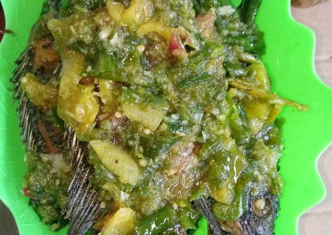 Resep Ikan Nila Sambal Ijo Oleh Arie Baryanti Nisa Sari Ii Cookpad