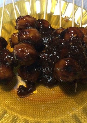 Foto resep Bakso bakar manis pedas