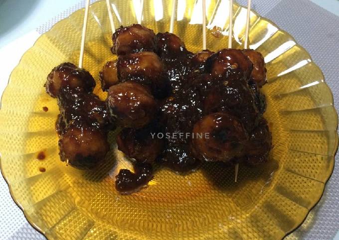 Resep Bakso Bakar Manis Pedas Oleh Yoseffine Elizabeth Cookpad