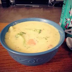 A picture of Dave's Cream Of Parisian Soup.
