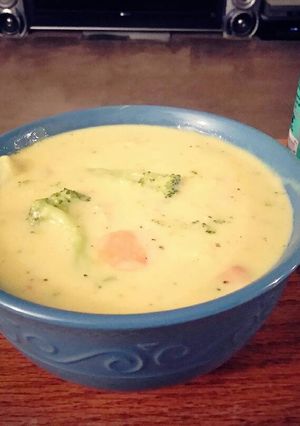 A picture of Dave's Cream Of Parisian Soup.