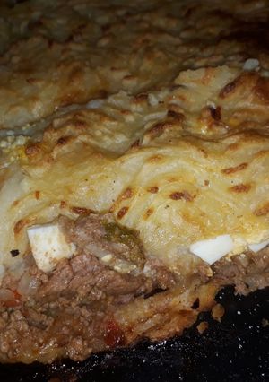 Una foto de Pastel de papas y carne