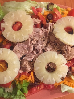 Una foto de Ensalada de fin de mes light