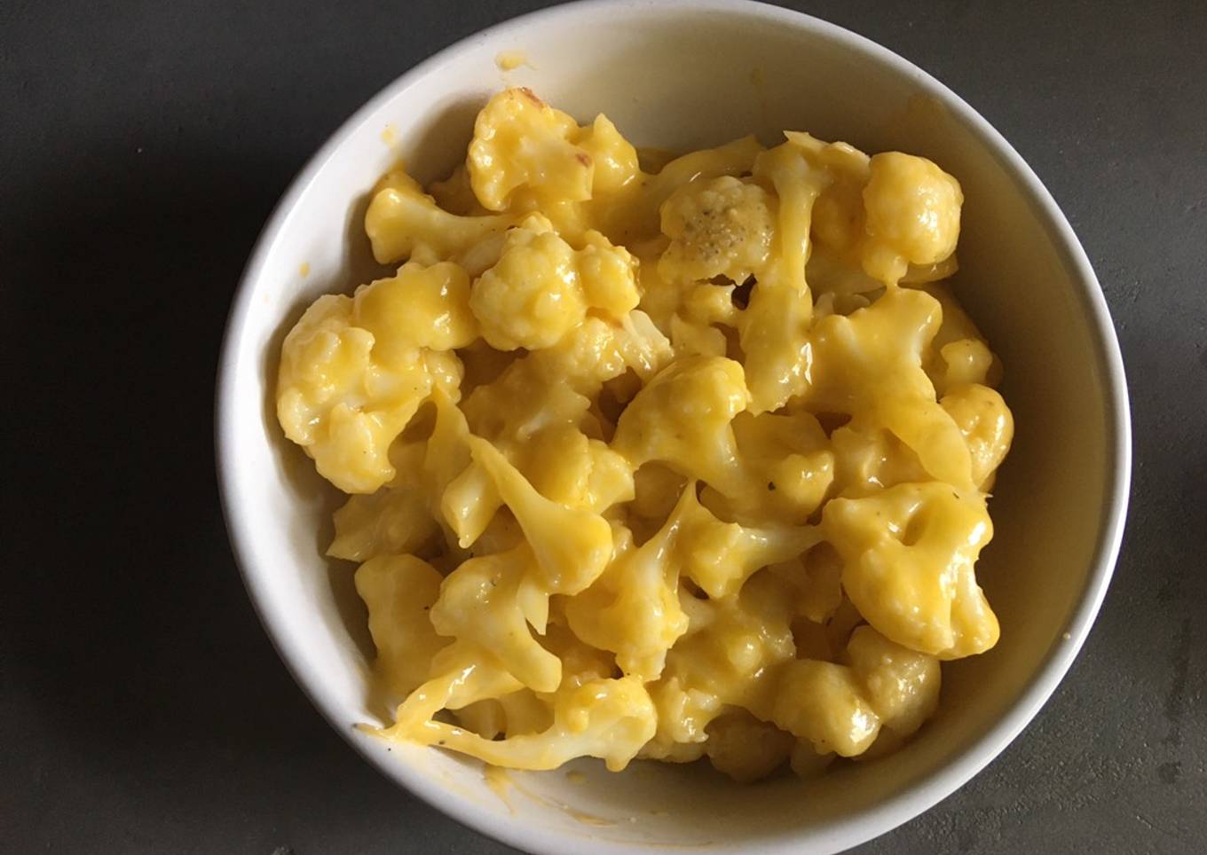 Coliflor estilo mac & cheese